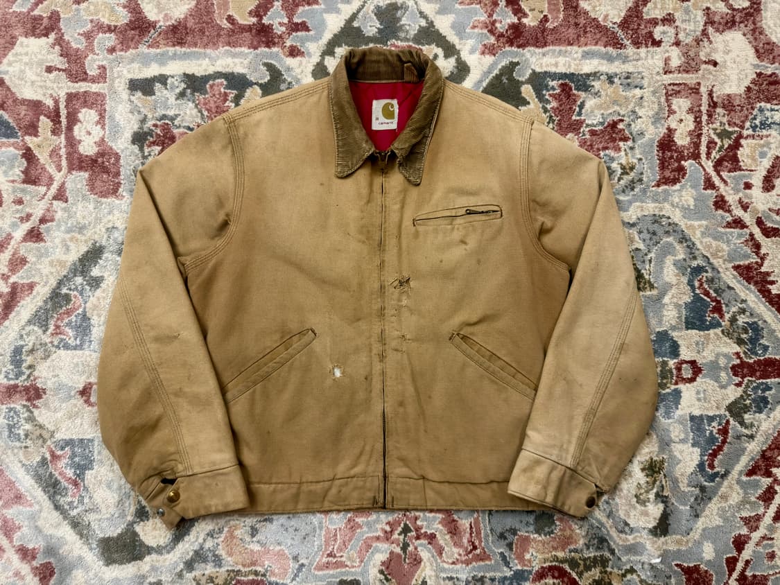 [칼하트] 70s 디트로이트 자켓 6QLJ 레드 퀄팅 (38) 상품이미지2