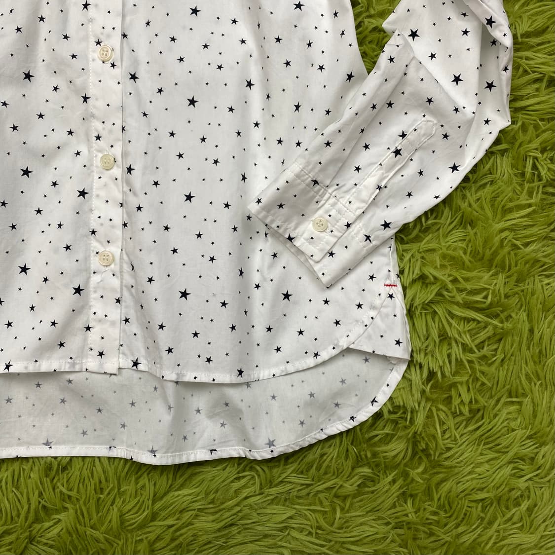 빔즈 하트 스타 도트 패턴 셔츠 상품이미지3