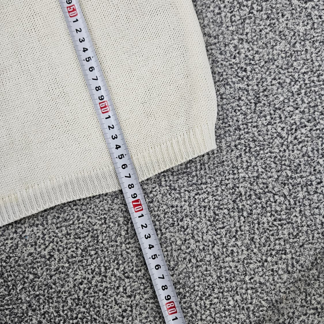 [실측확인] 예one 라운드넥 니트 1104JM2 상품이미지7