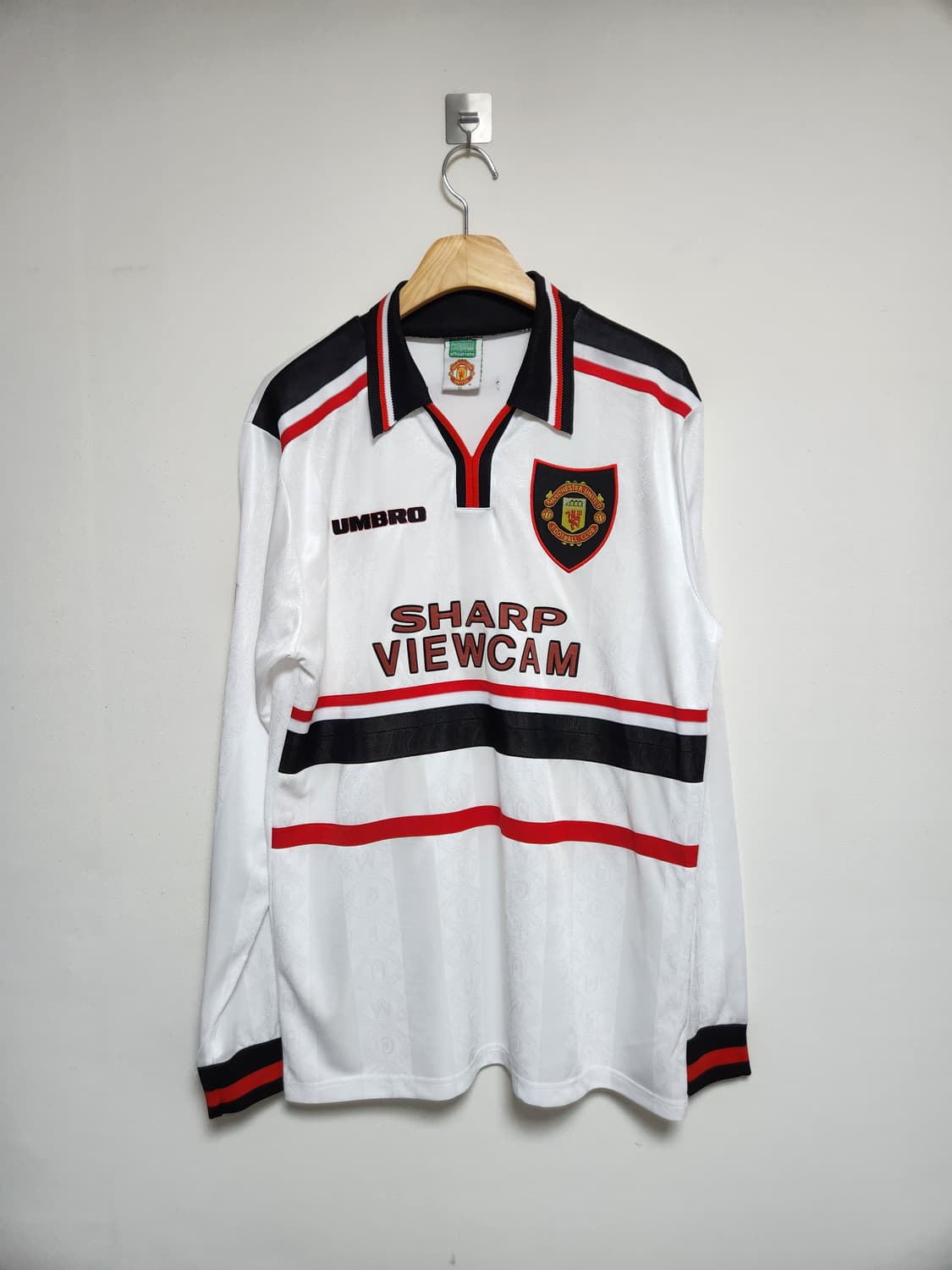 맨체스터유나이티드 98-99 축구 유니폼 L 상품이미지1