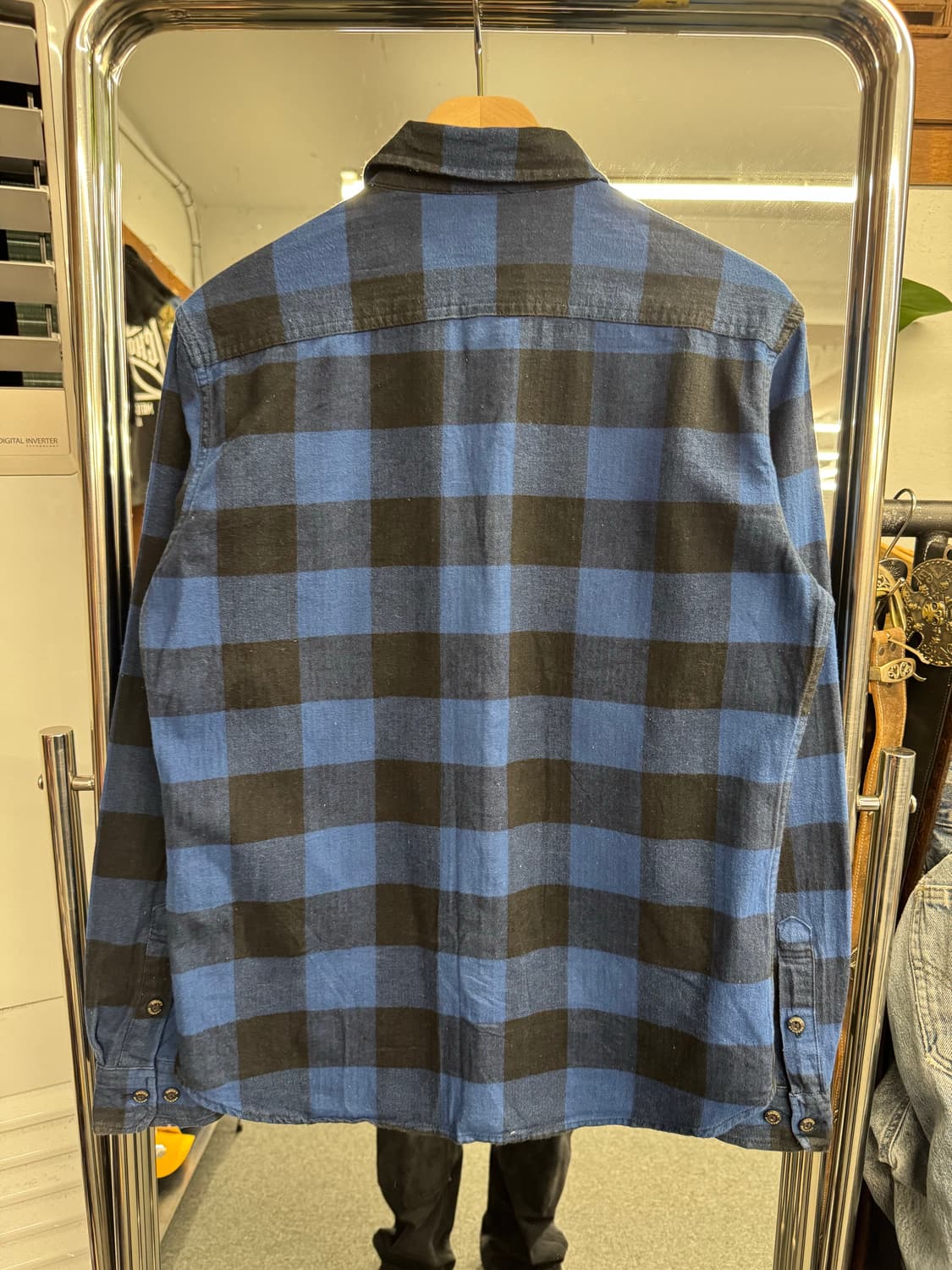 Smith’s American 빈티지 체크 패턴 플란넬 셔츠 상품이미지5