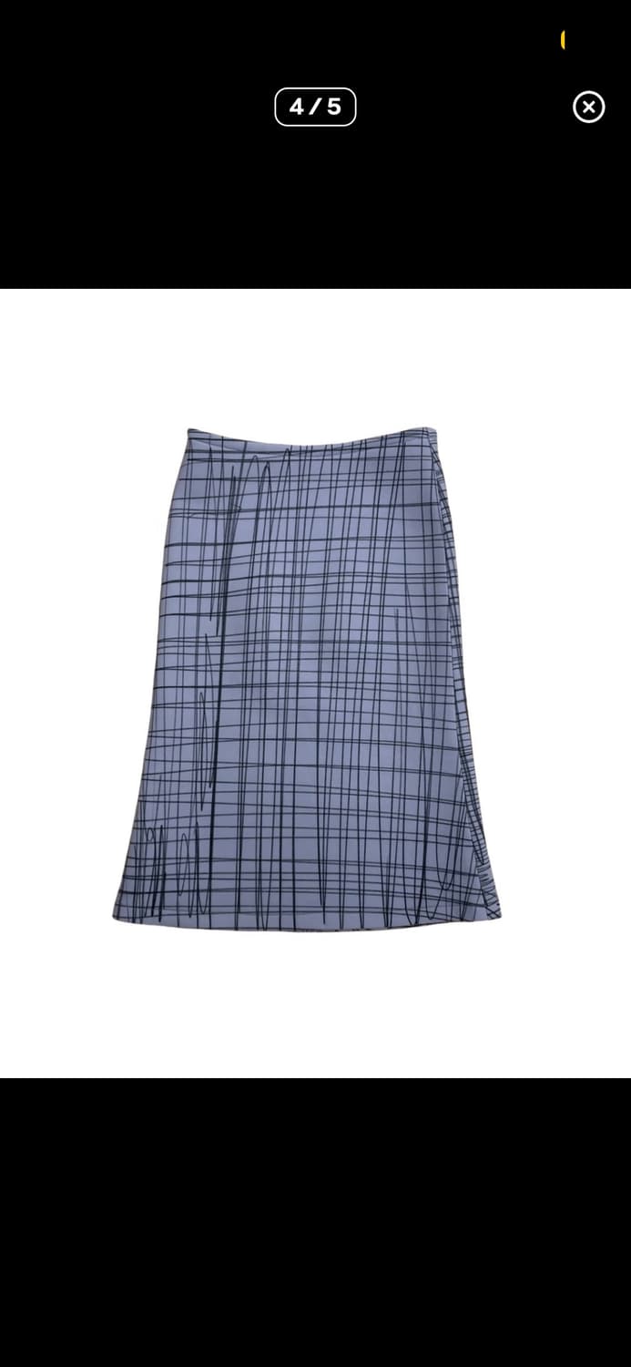 johansol swan low waist mid skirt 상품이미지3