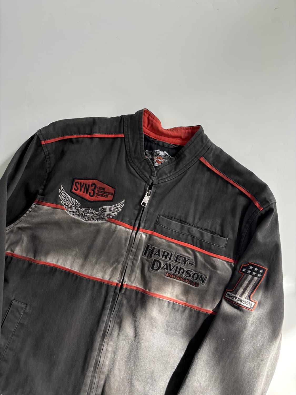 Harley Davidson 할리데이비슨 아이언 블록 자켓  상품이미지4