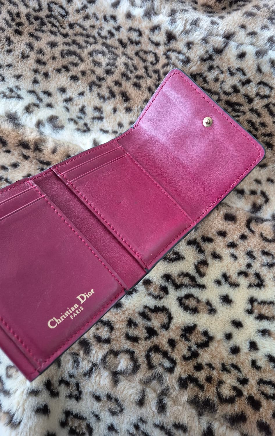정품)크리스찬디올 Dior 반지갑 카드지갑 (수납 상품이미지5