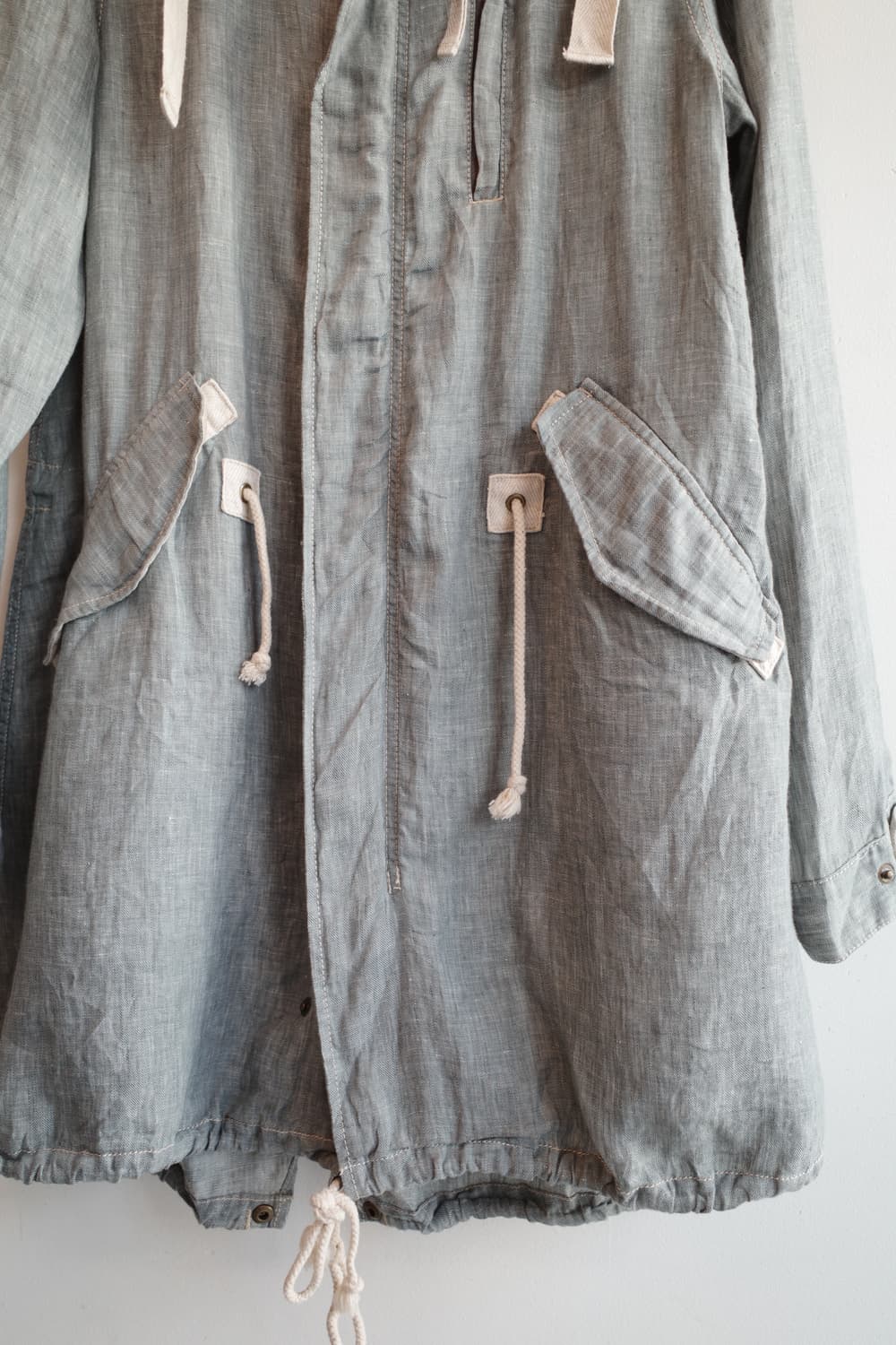 KU 리넨 피쉬테일 파카 (JAPAN FABRIC) 상품이미지5