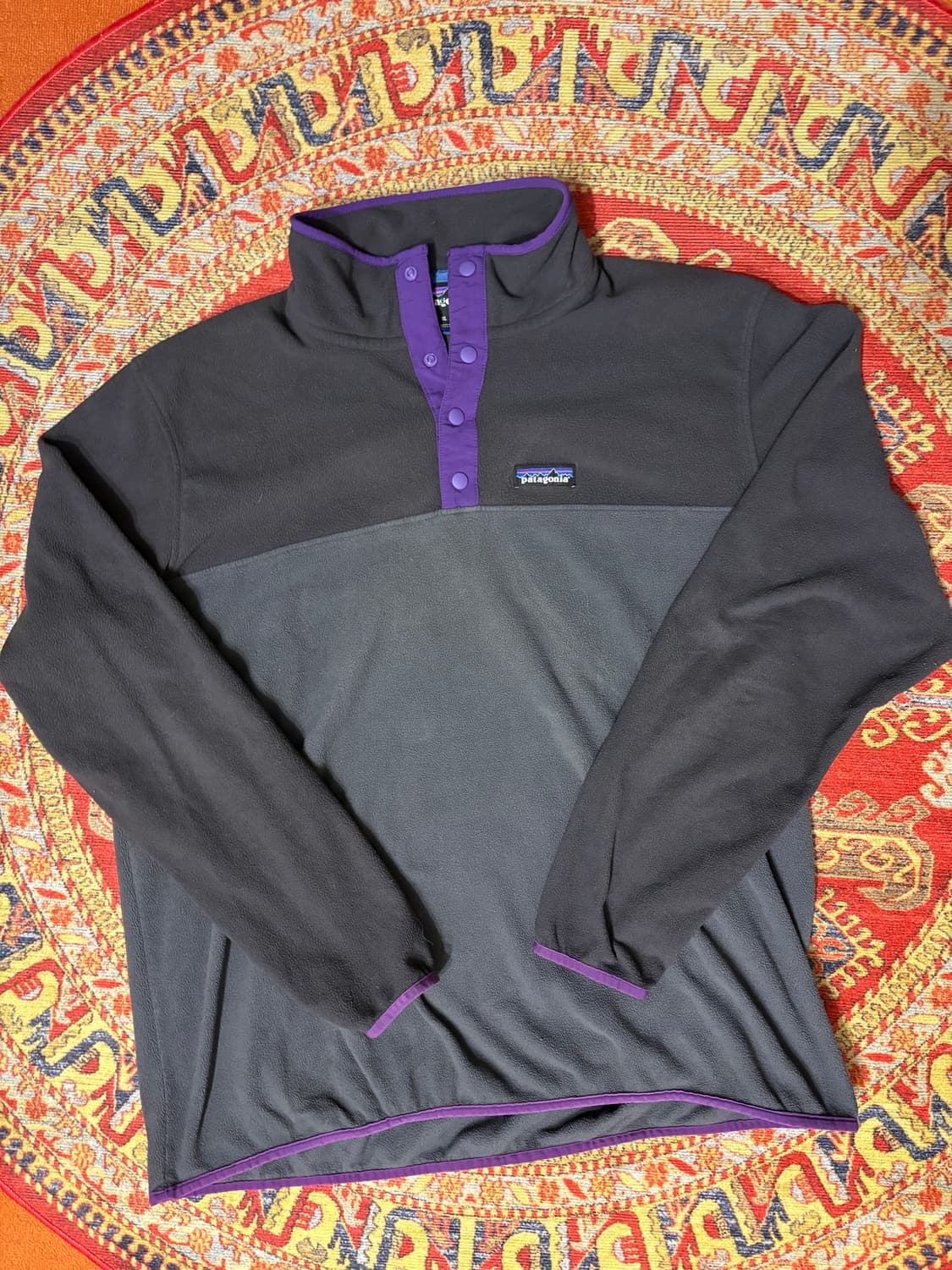 파타고니아 빈티지 라이트웨이트 신칠라 스냅 플리스 xl 상품이미지1