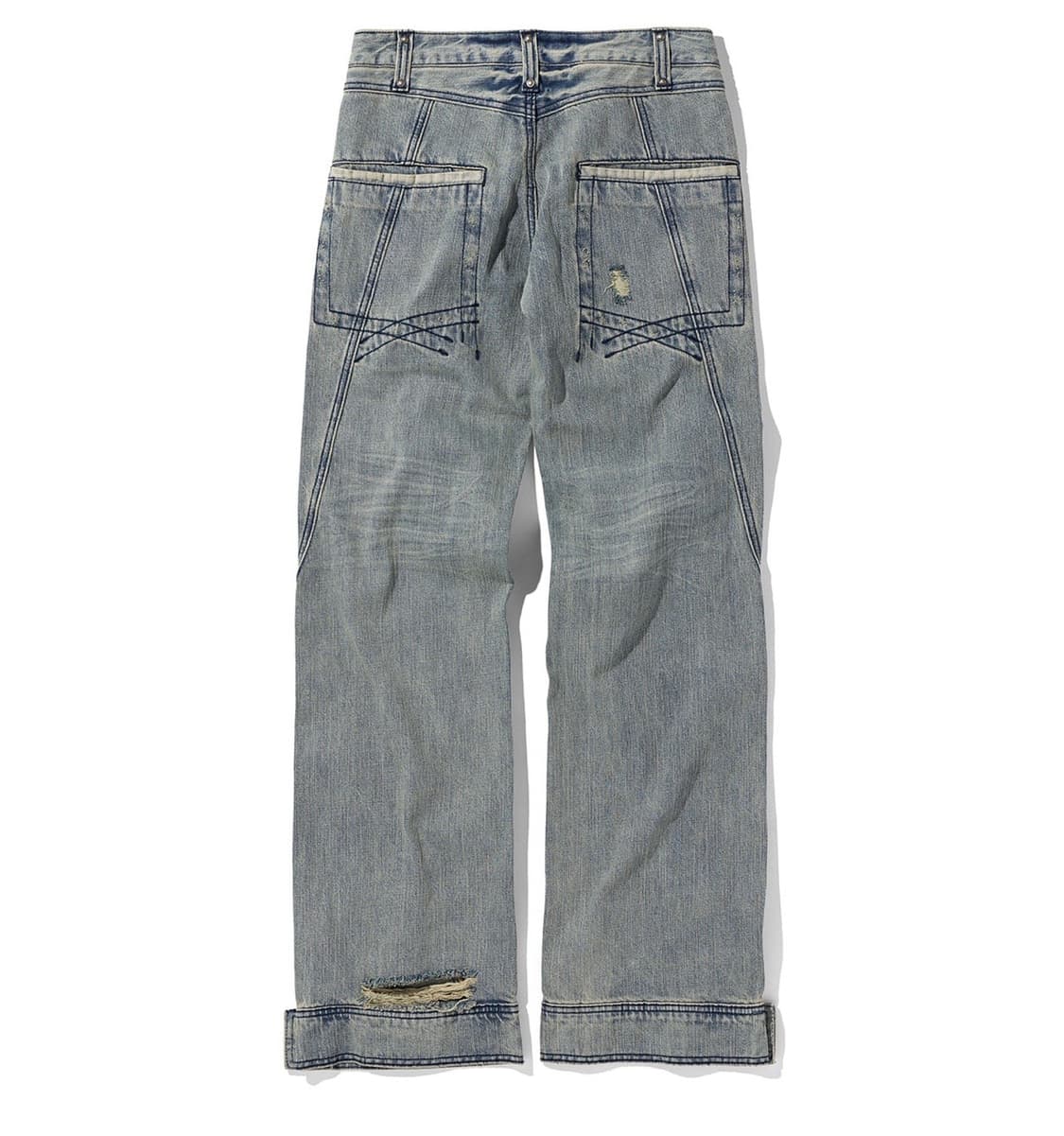 새상품) 미스치프 아나토미 진 블루 그레이 미스치프 바지 상품이미지3