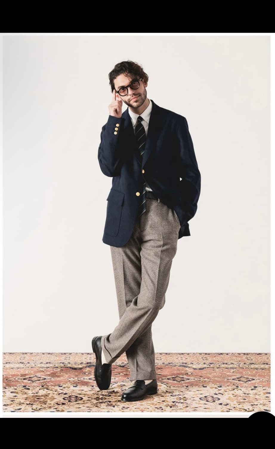 부기홀리데이 06 CASHMERE BLENDED BLAZER 상품이미지2