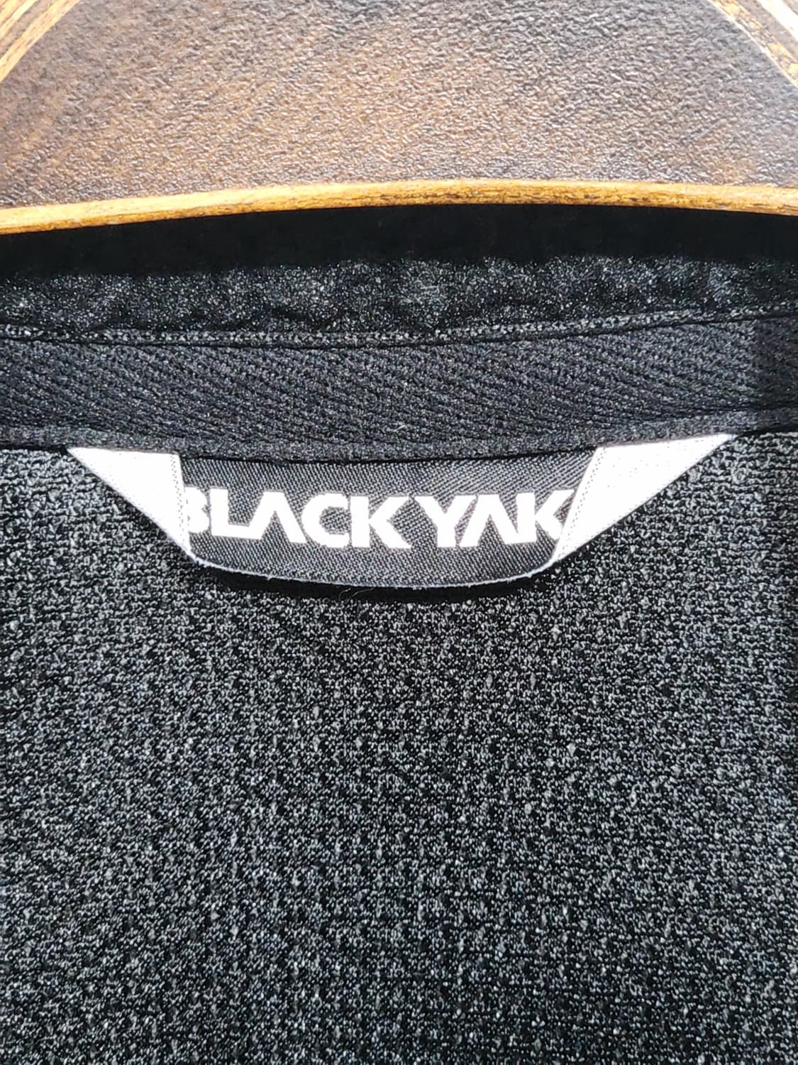 (100) 블랙야크 플리스 점퍼 검정 뽀글이 후리스 자켓  상품이미지3