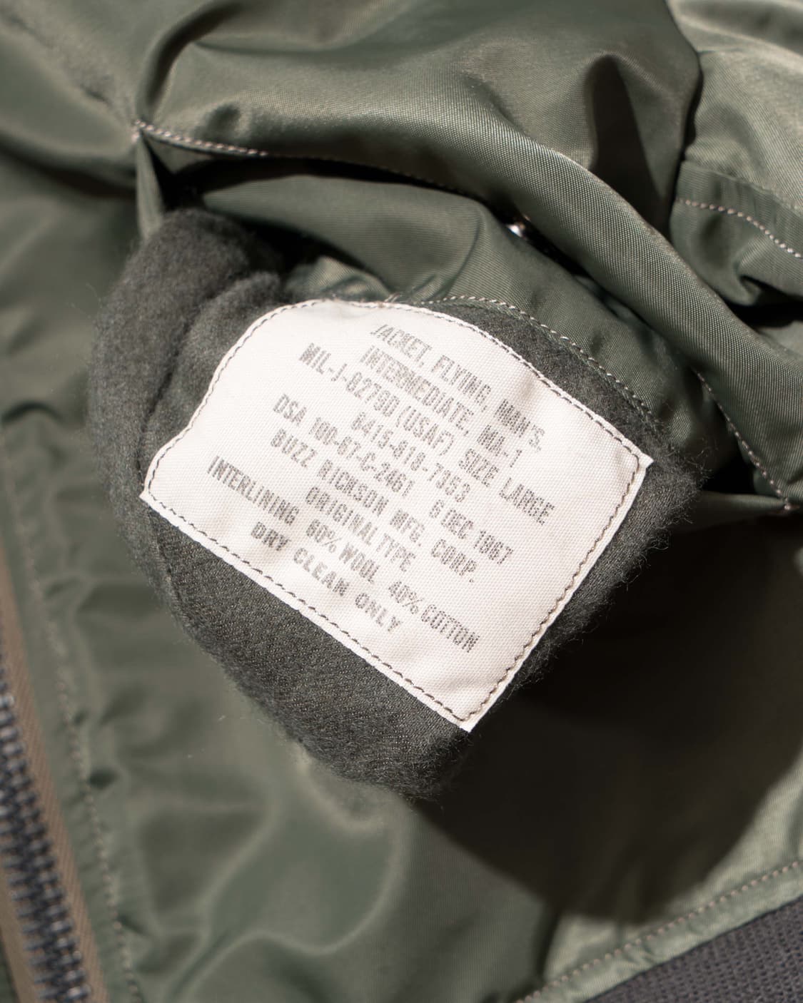 버즈릭슨 X 빔즈보이 별주 노카라 MA-1 자켓 상품이미지10