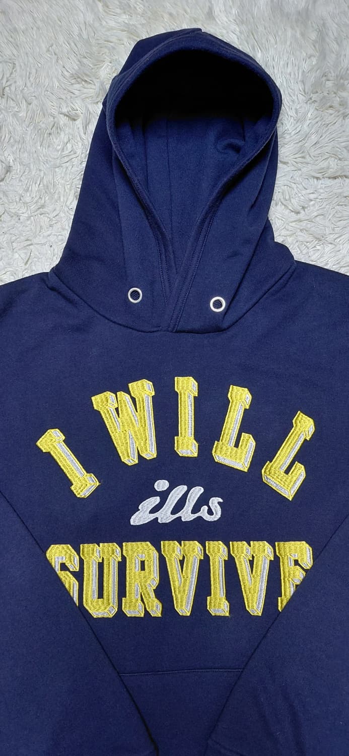 일즈 ILL'S 네이비 후드티 L 상품이미지3