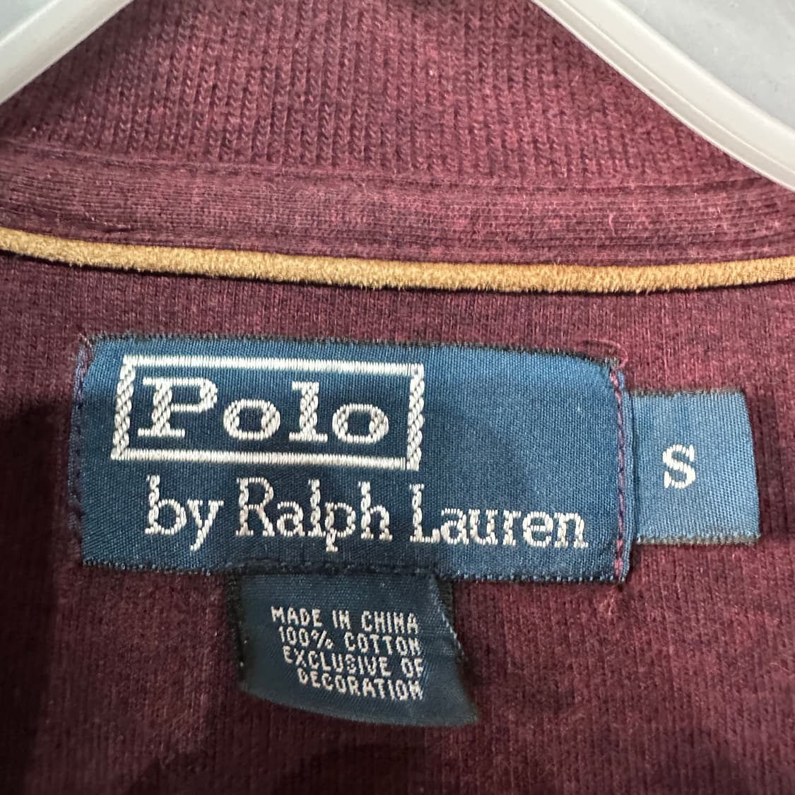 폴로랄프로렌 반집업 니트 90-95 상품이미지4