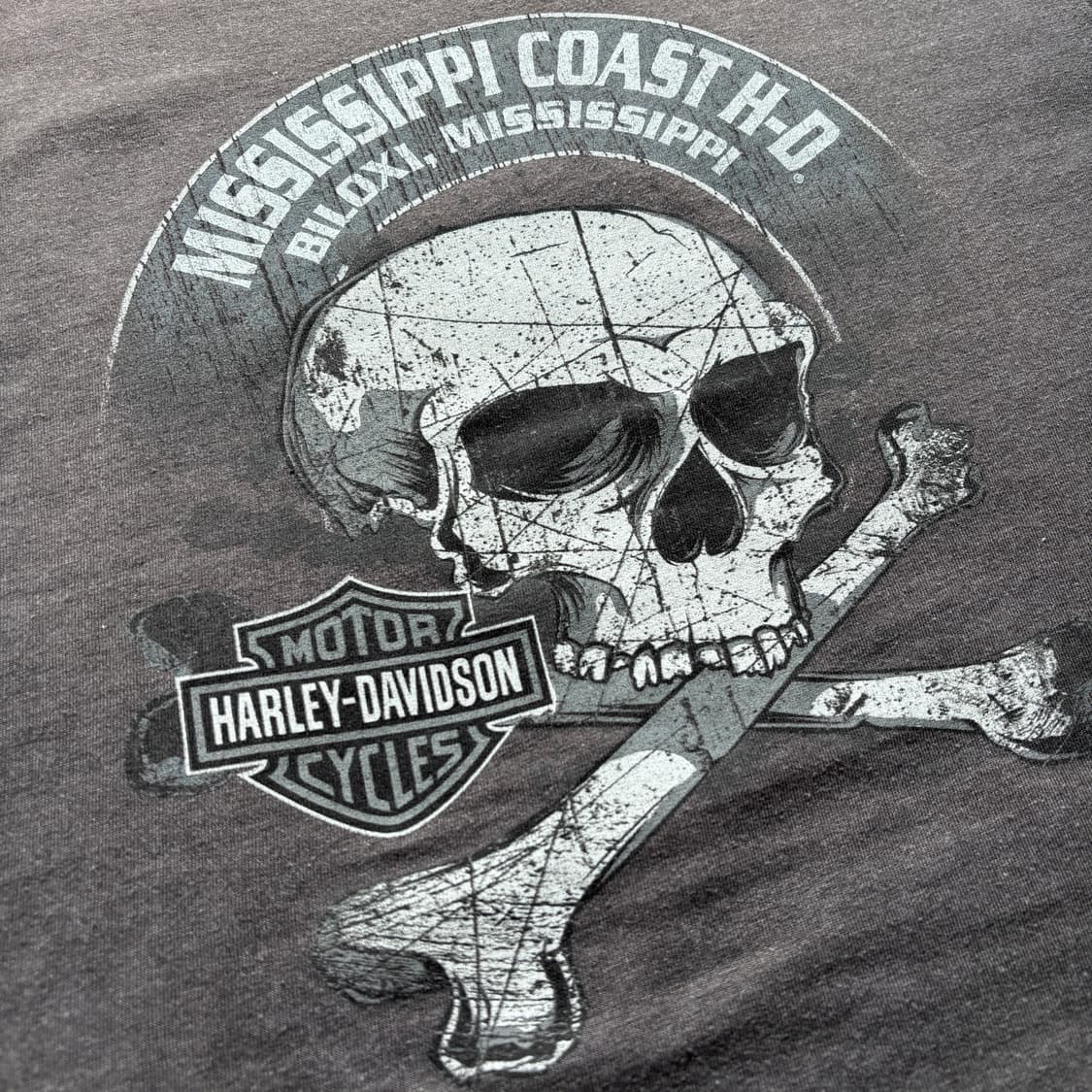 빈티지 할리데이비슨 라이트닝 롱슬리브 티셔츠 상품이미지5