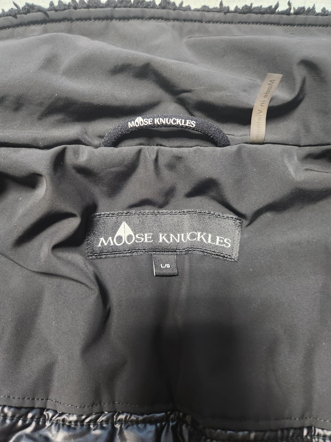 정품 무스너클 자켓 L 상품이미지5