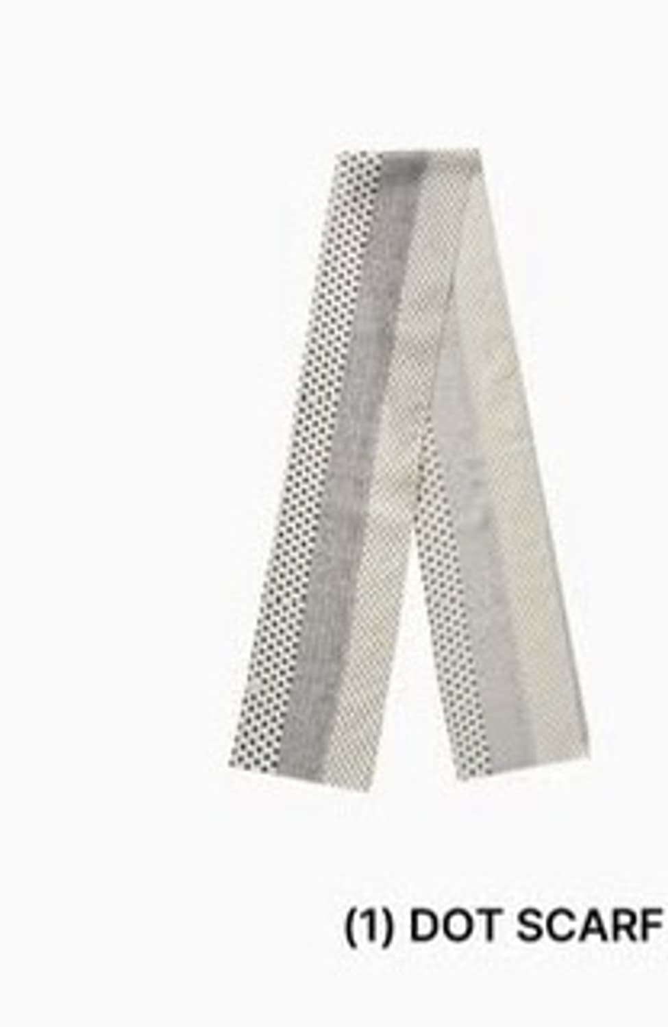 오헤시오 도트 스카프 상품이미지1