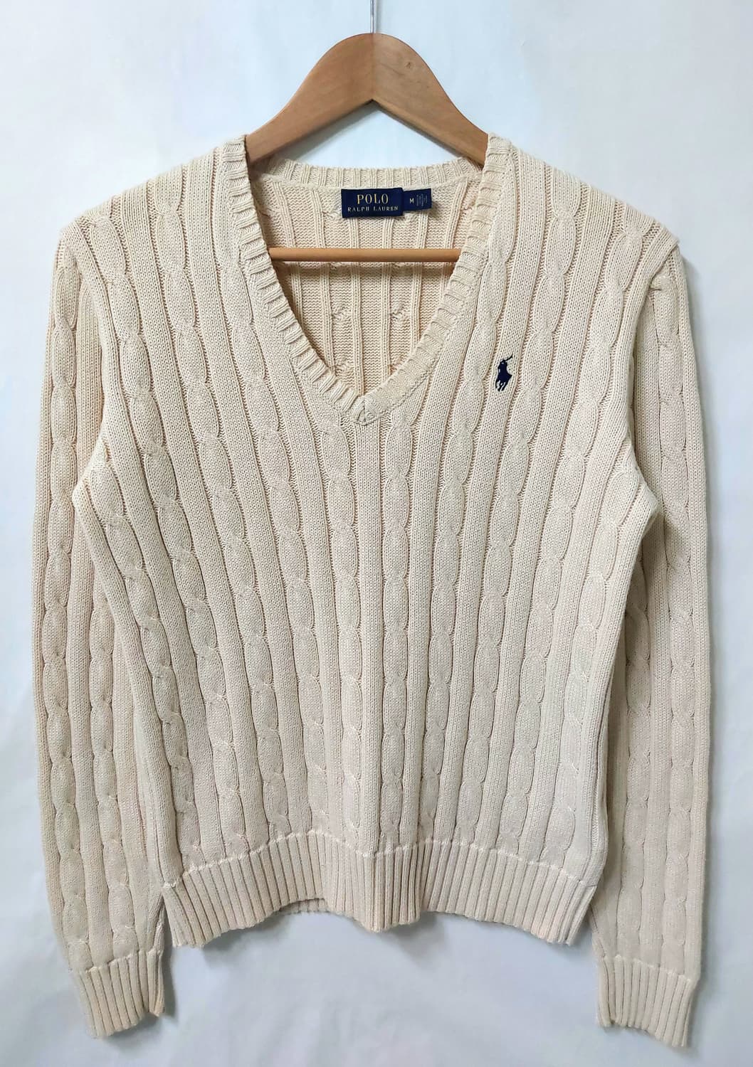 폴로 랄프로렌 면 니트 M 상품이미지3