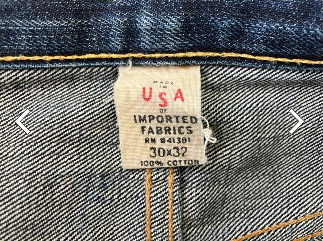 RRL 더블알엘 로우스트레이트 30x32 상품이미지3