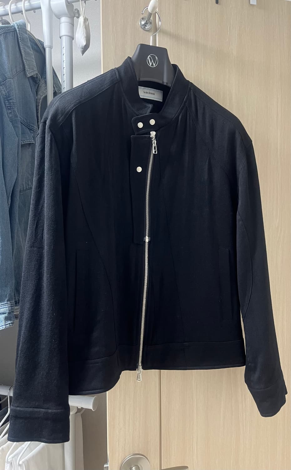 웨이비니스 오블리크 레이서 자켓 상품이미지1