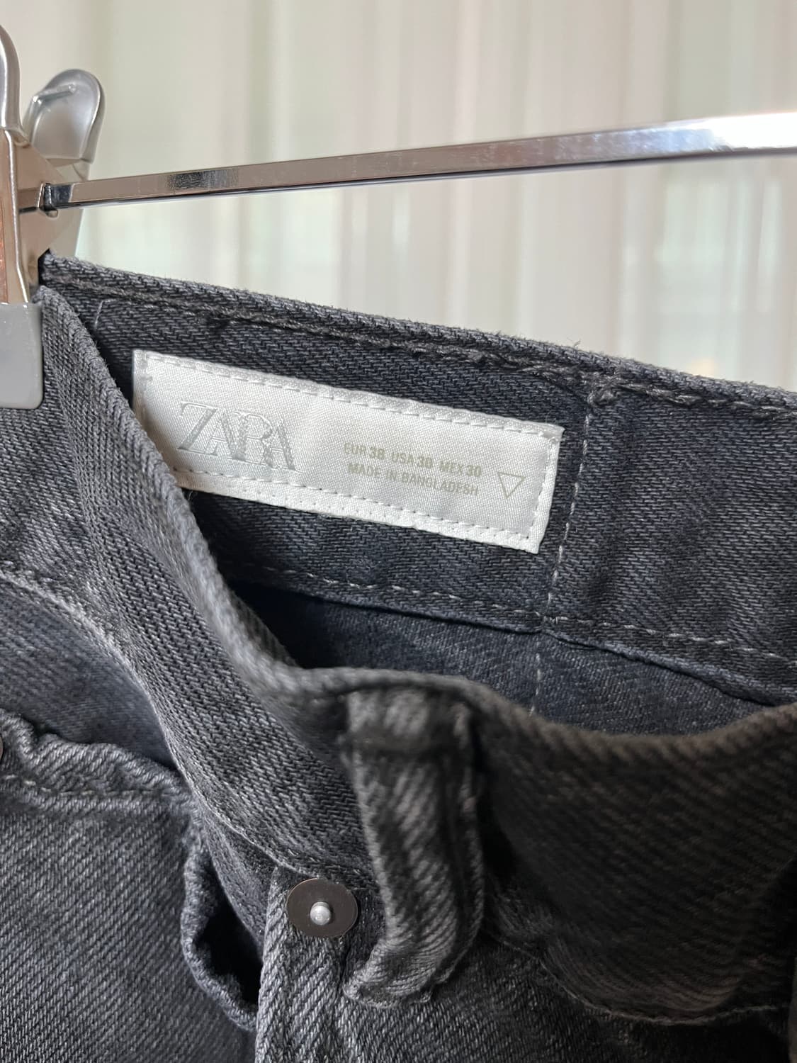 자라 스트레이트 핏 데님 상품이미지4