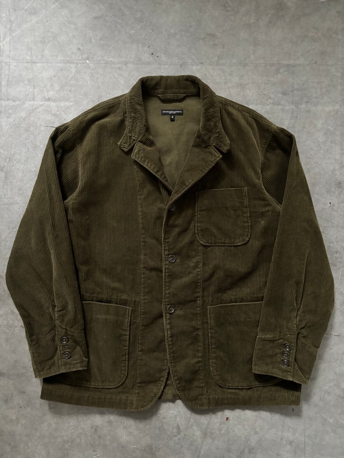 ENGINEERED GARMENTS 엔지니어드 가먼츠 올리브 로이터 골덴 상품이미지4