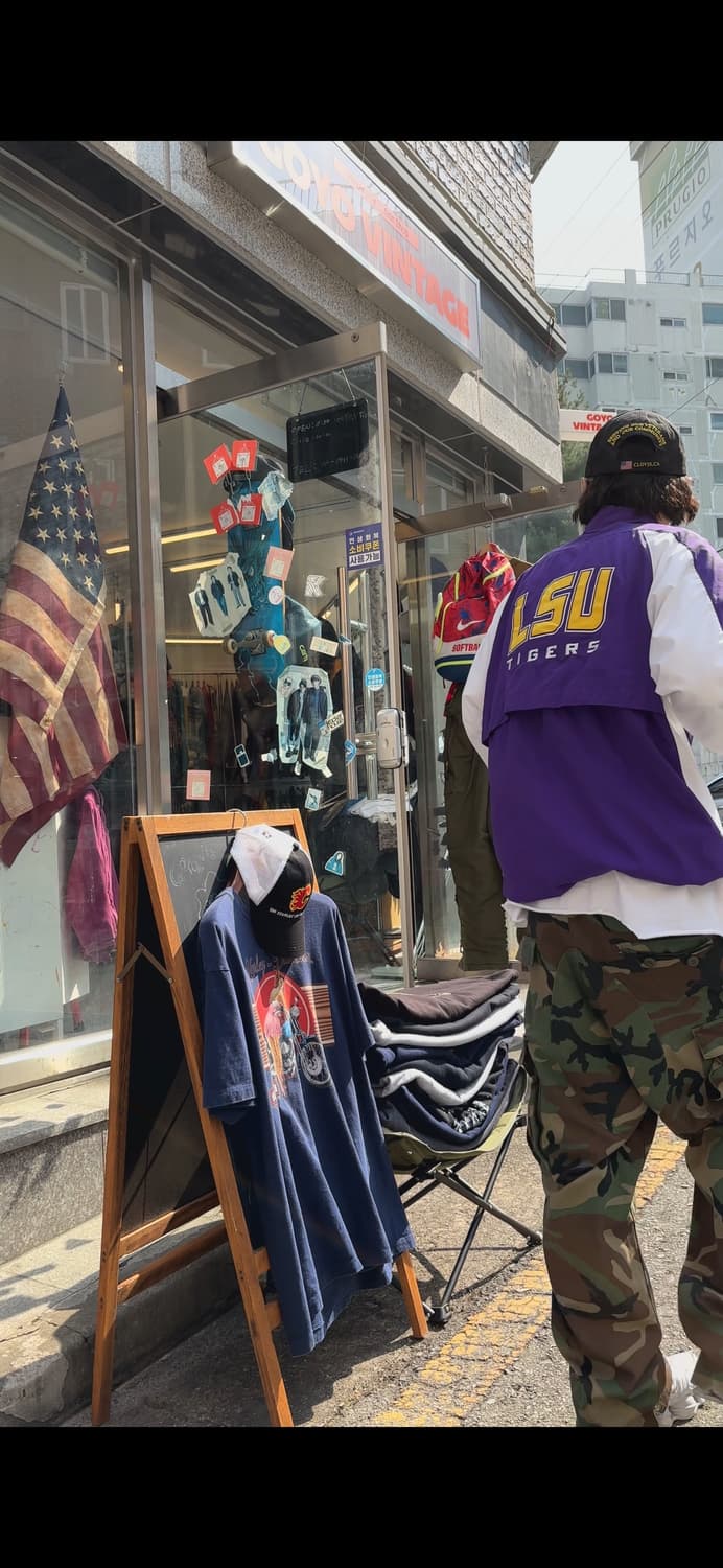 90s USA Nike LSU 윈드브레이커 상품이미지7
