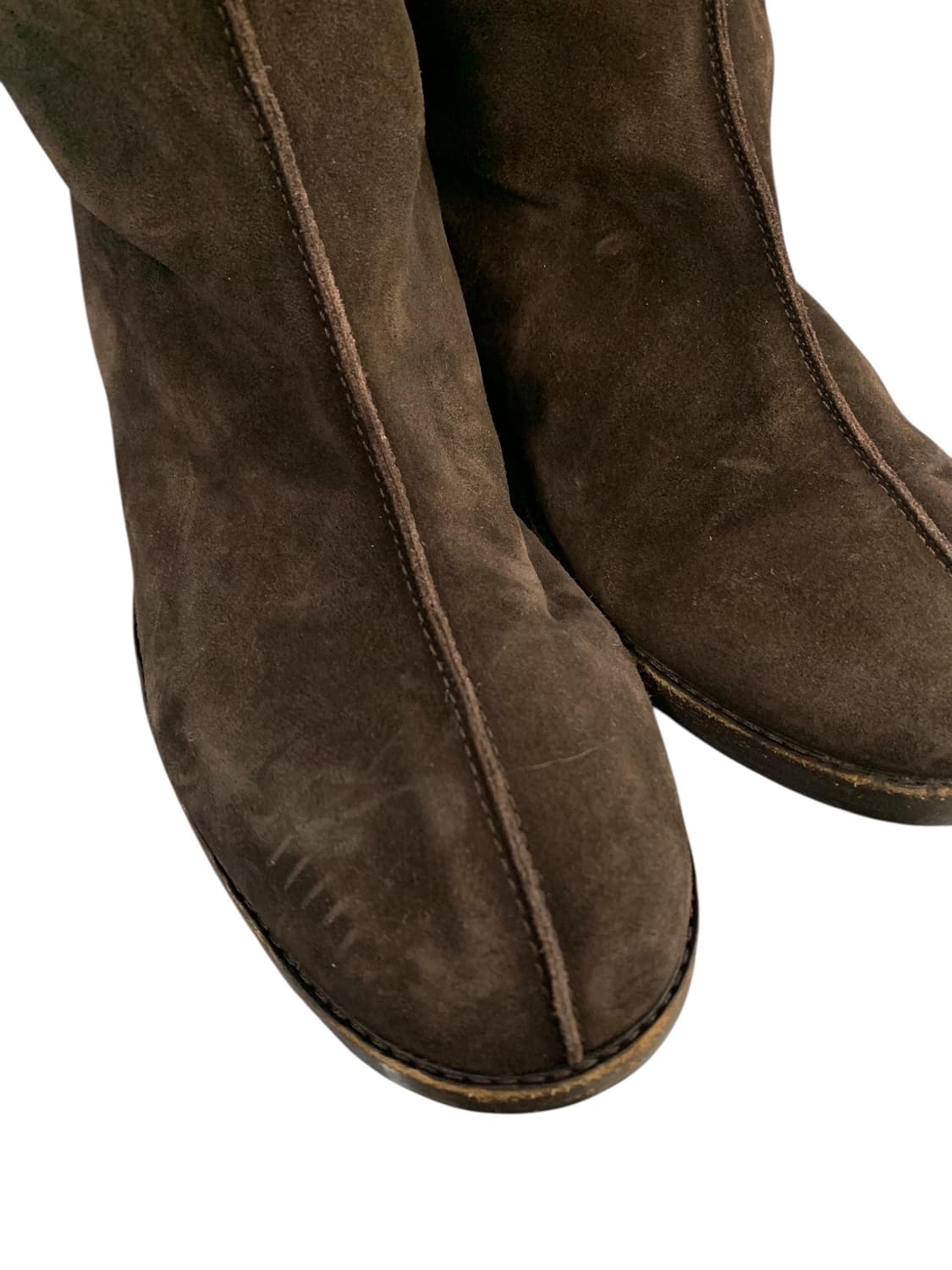 지미추 스웨이드 부츠 브라운 40(250) (Gr-3245) 상품이미지7