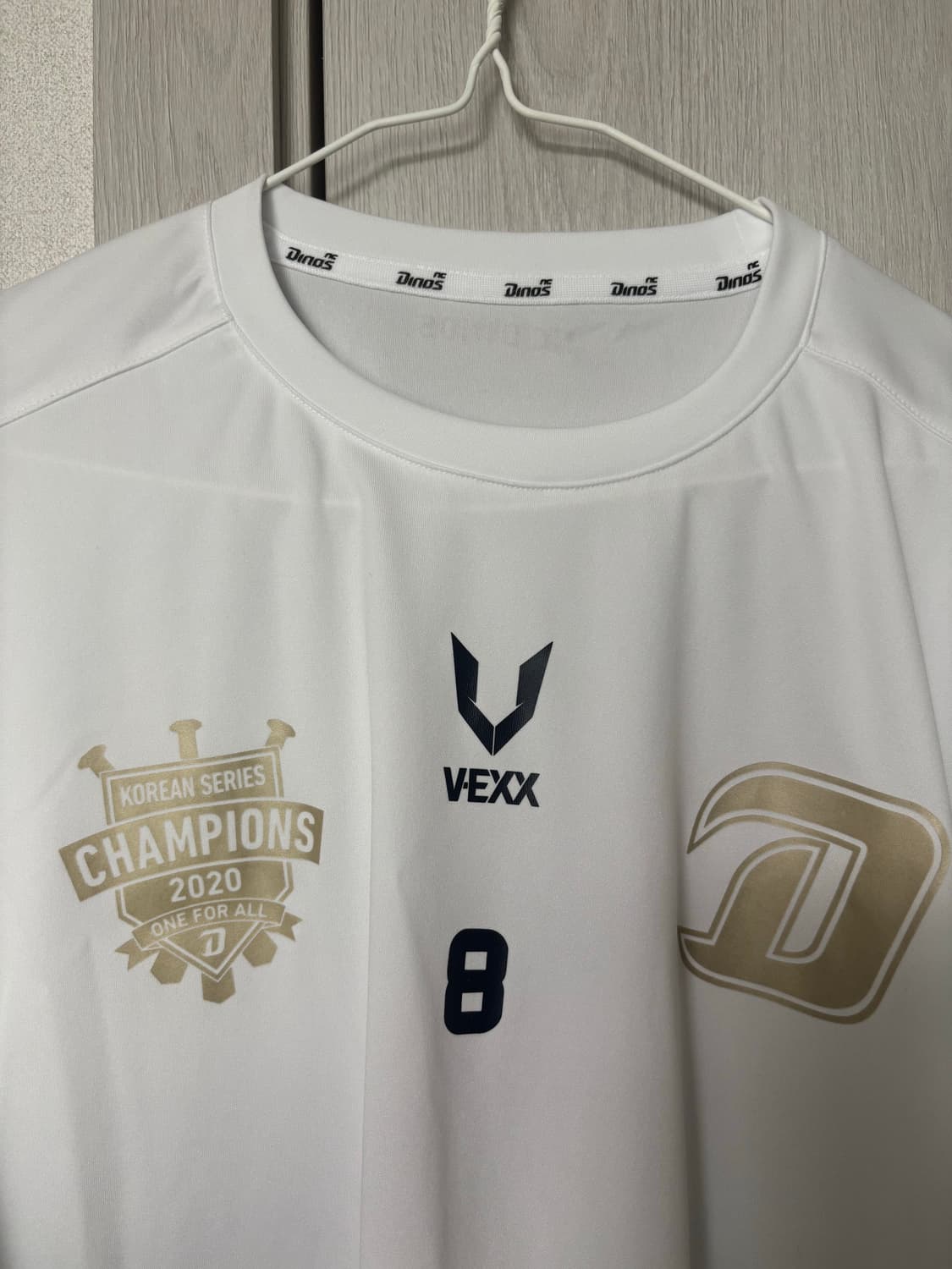 NC다이노스 한국시리즈 우승기념 선수지급용 어센틱 유니폼 상품이미지5
