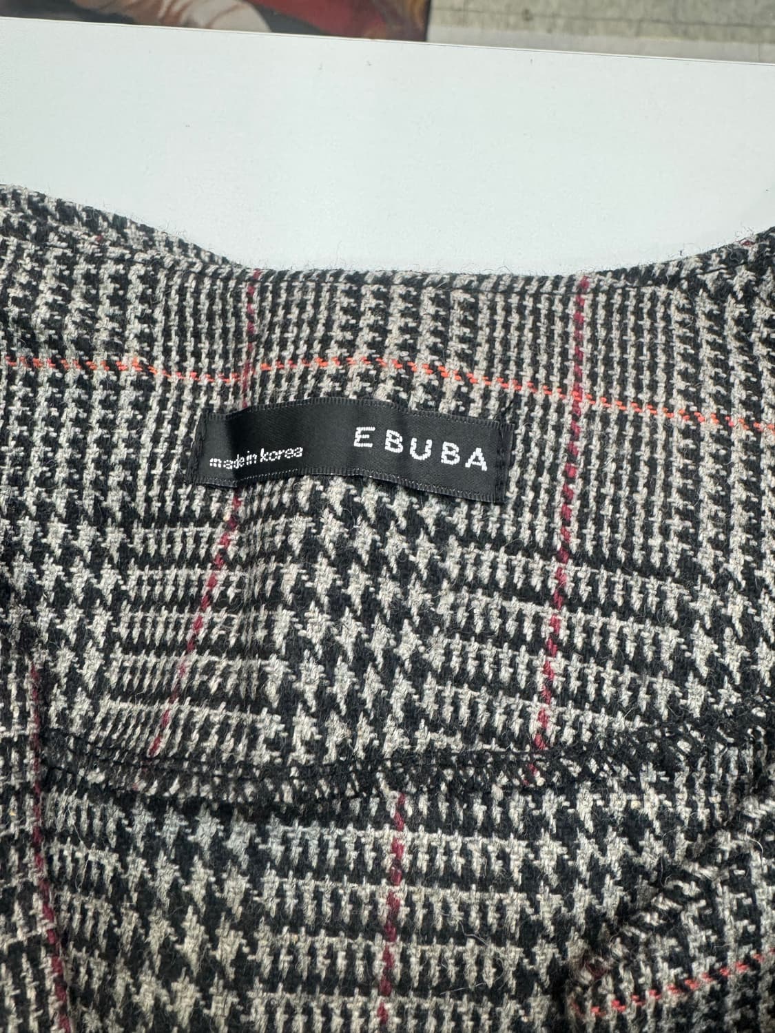 vtg 체크 플레어 원피스 상품이미지4