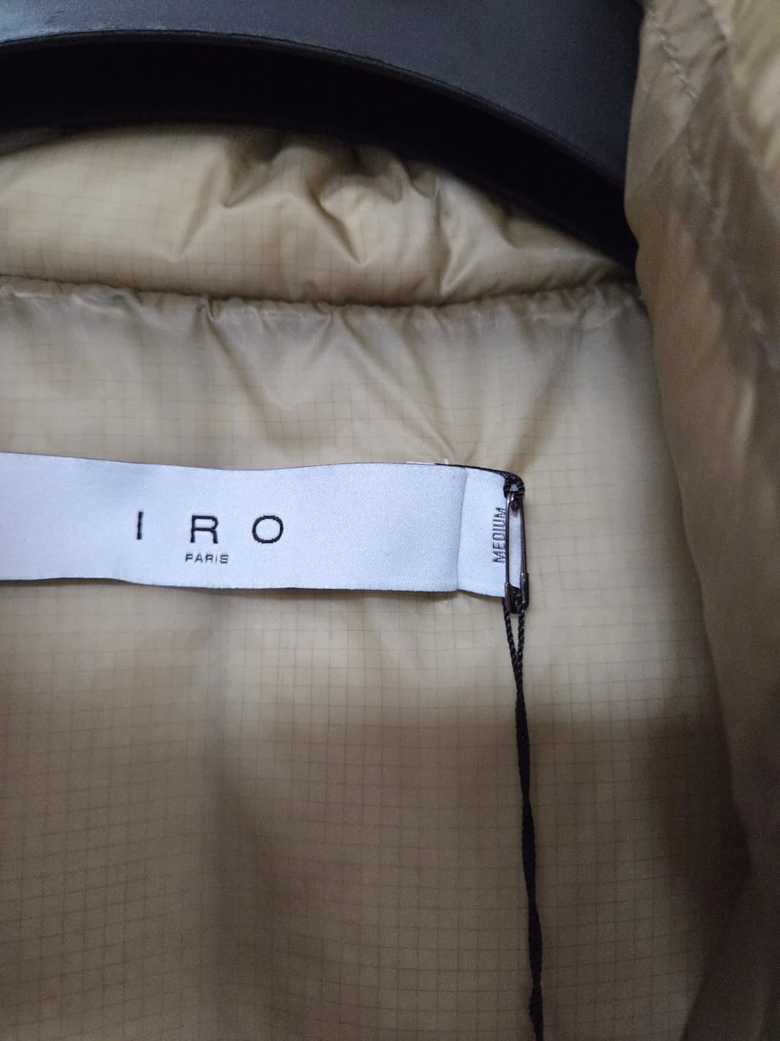 이로 맨 IRO MEN GUSTAVO 디디쉘맛 구스다운 패딩 M 상품이미지7