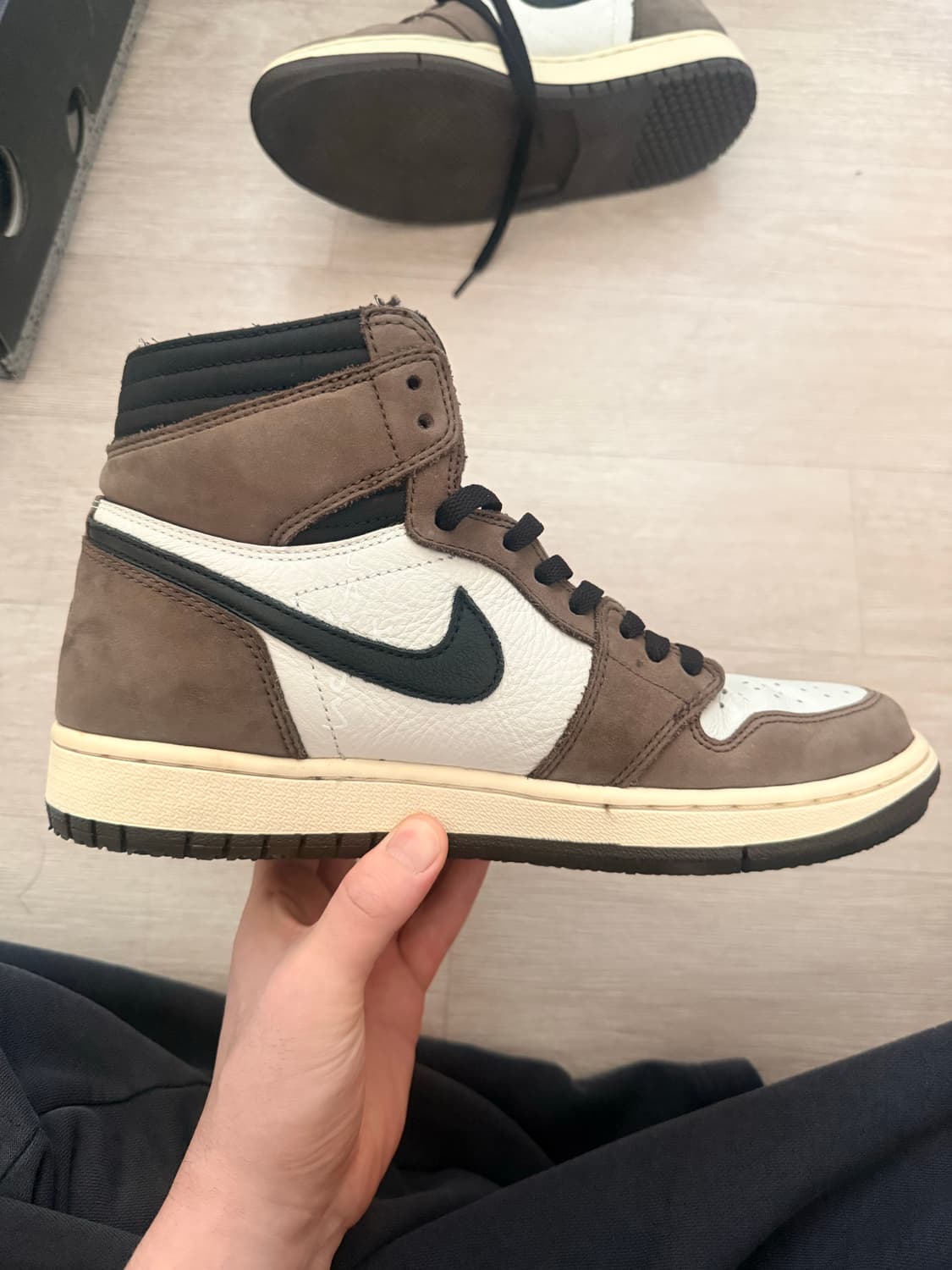 나이키 스캇 조던1 하이 og 모카 280 상품이미지2