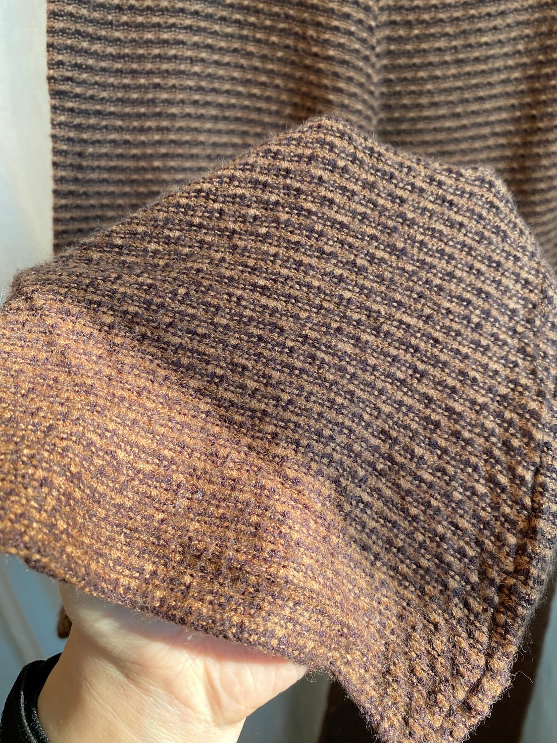 COEN 브라운니트밴딩팬츠(M) 상품이미지5