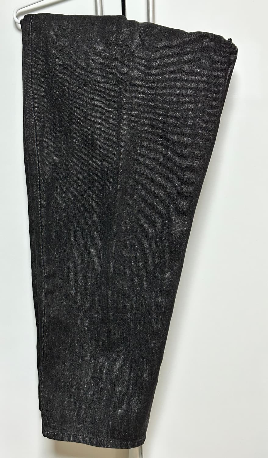 노이어 와이드 데님 팬츠 48(블랙) 상품이미지2