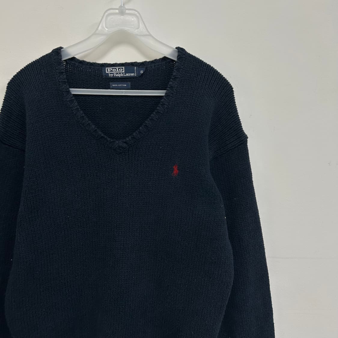 폴로 브이넥 니트[1637] 상품이미지5