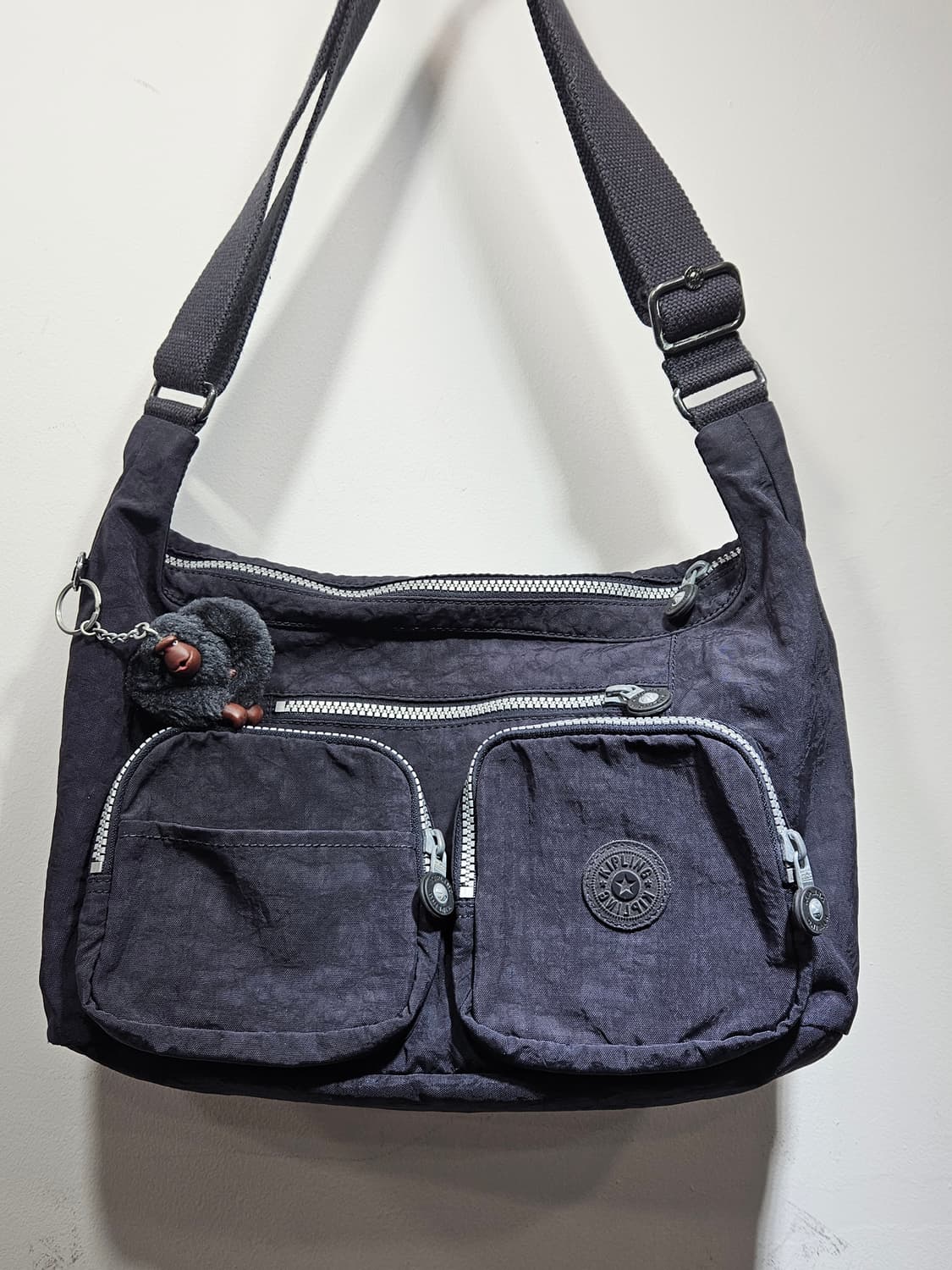 키플링(KIPLING) 네이비 투포켓 크로스백  상품이미지2