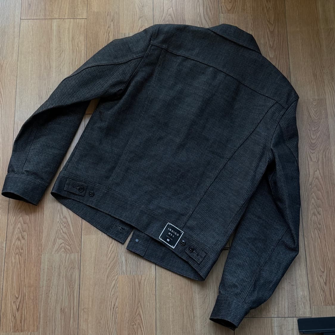 캐피탈 사시코 센츄리 데님 자켓 42 블랙 상품이미지5