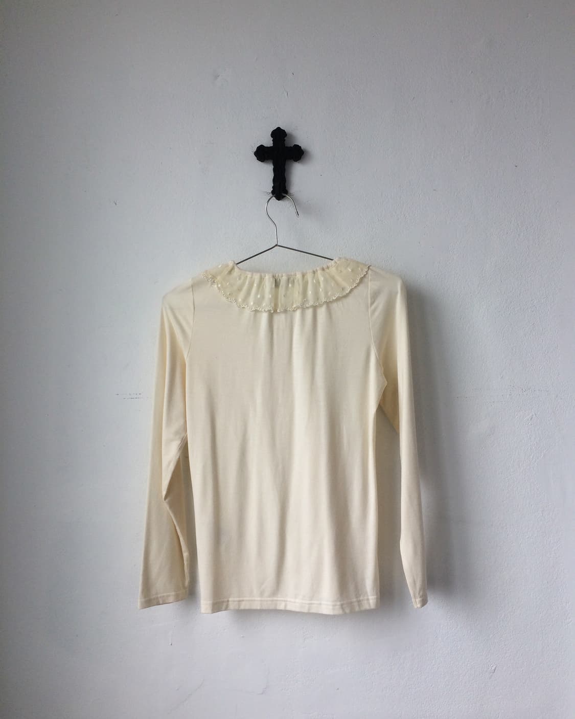 Lace trimming sleeve 상품이미지3