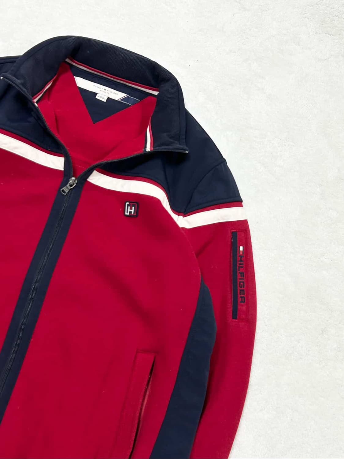 타미힐피거 배색 니트자켓 상품이미지6