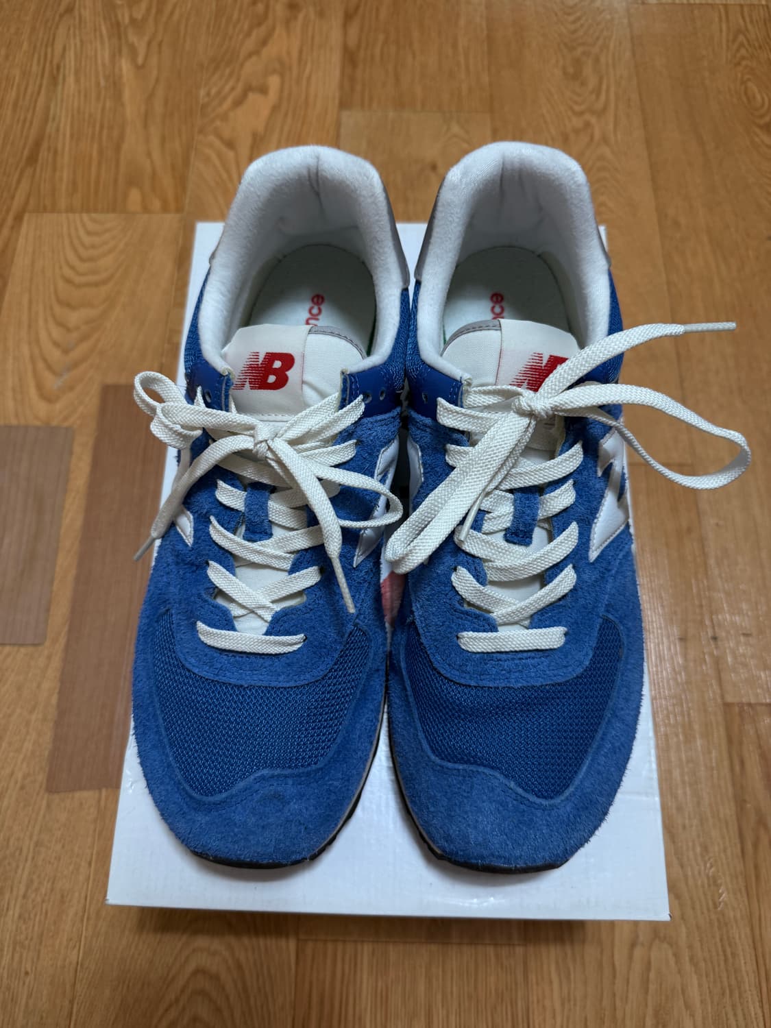 New balance 574 블루 신발 상품이미지2