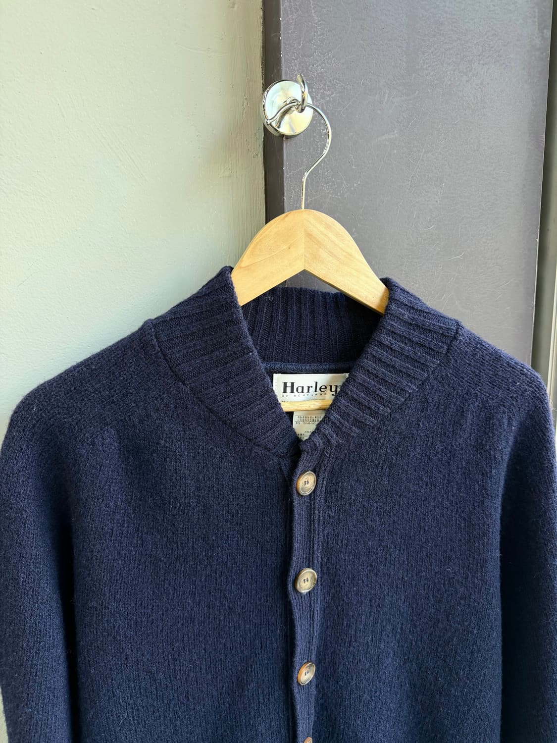 L/ 할리오브스코틀랜드 베이스볼 가디건 상품이미지3