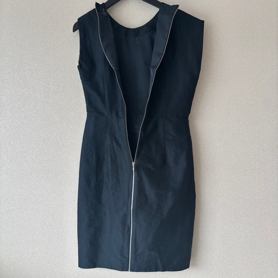 LANVIN COLLECTION 블랙 민소매 원피스 55/마른 66 상품이미지9