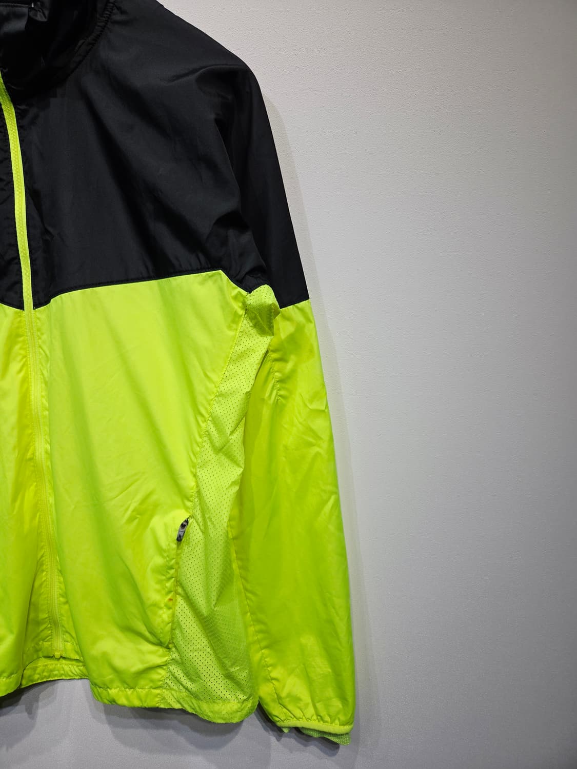나이키 블랙/형광 윈드러너 바람막이 자켓_M 상품이미지4