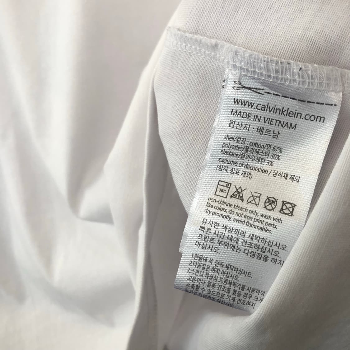 Vintage 💿 Calvin klein white  상품이미지5