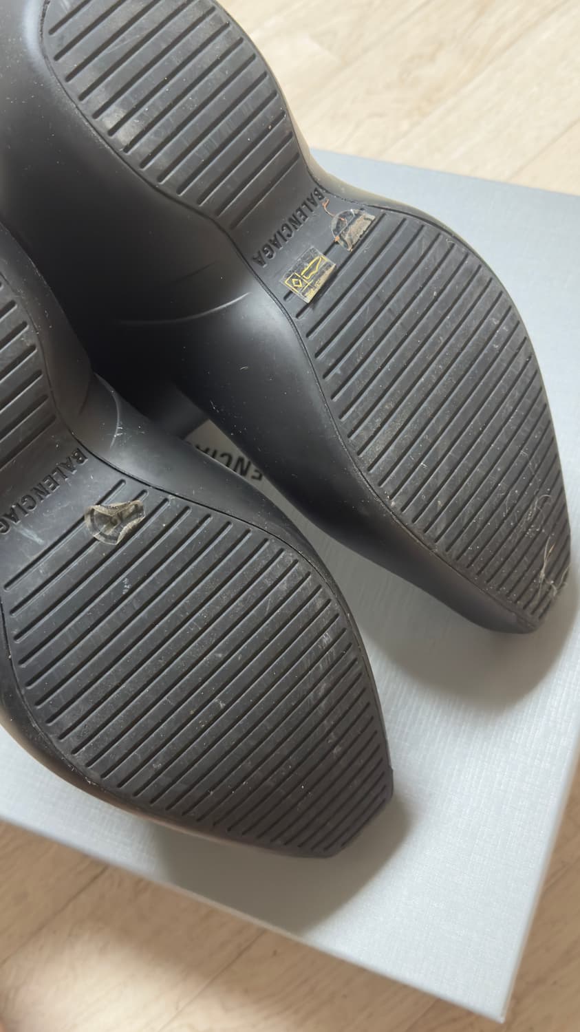 [42] 발렌시아가 엑스카베이터 부츠 레인부츠 상품이미지5