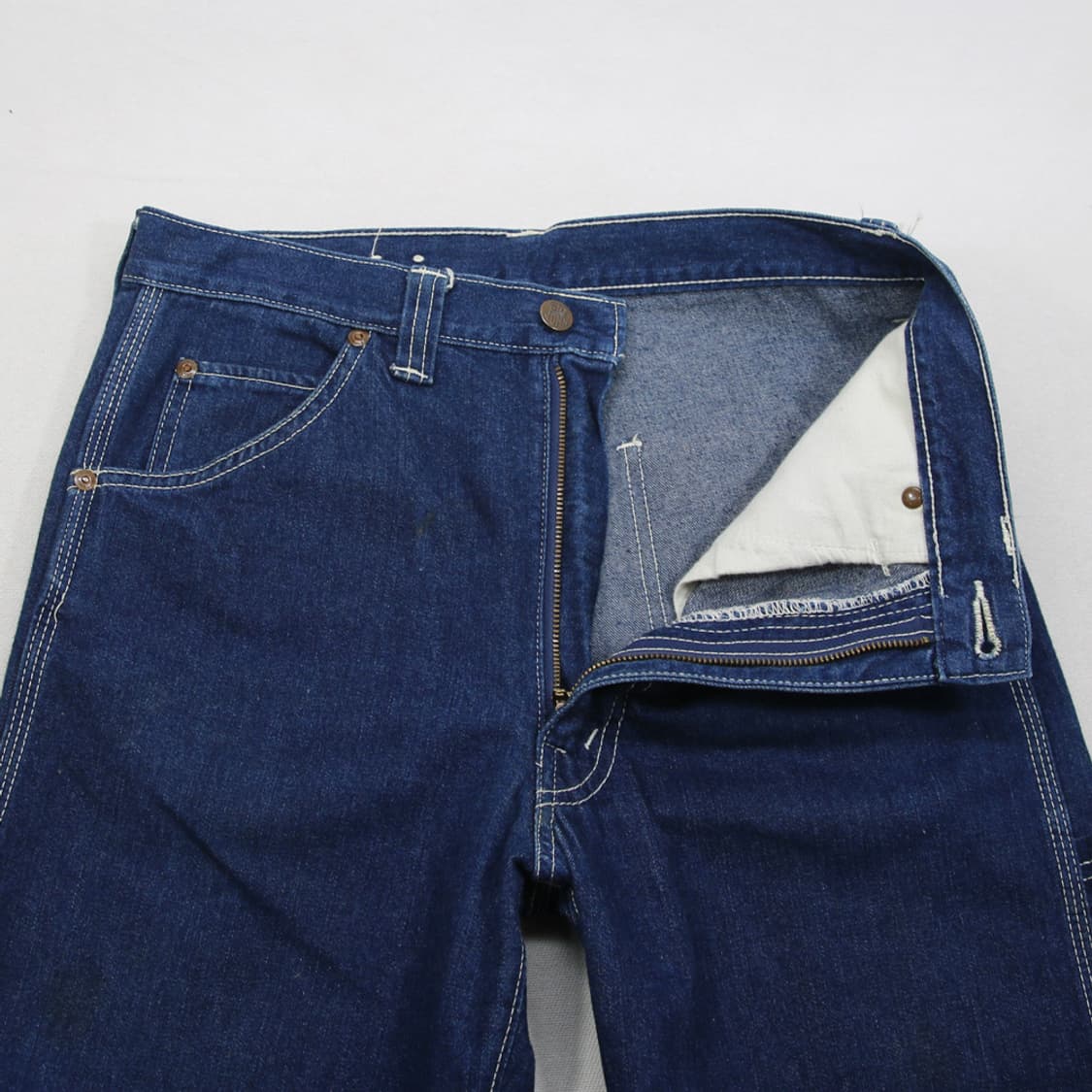 80~90's BIG JOHN 데님 카펜터 팬츠 (여성용 29) 상품이미지5