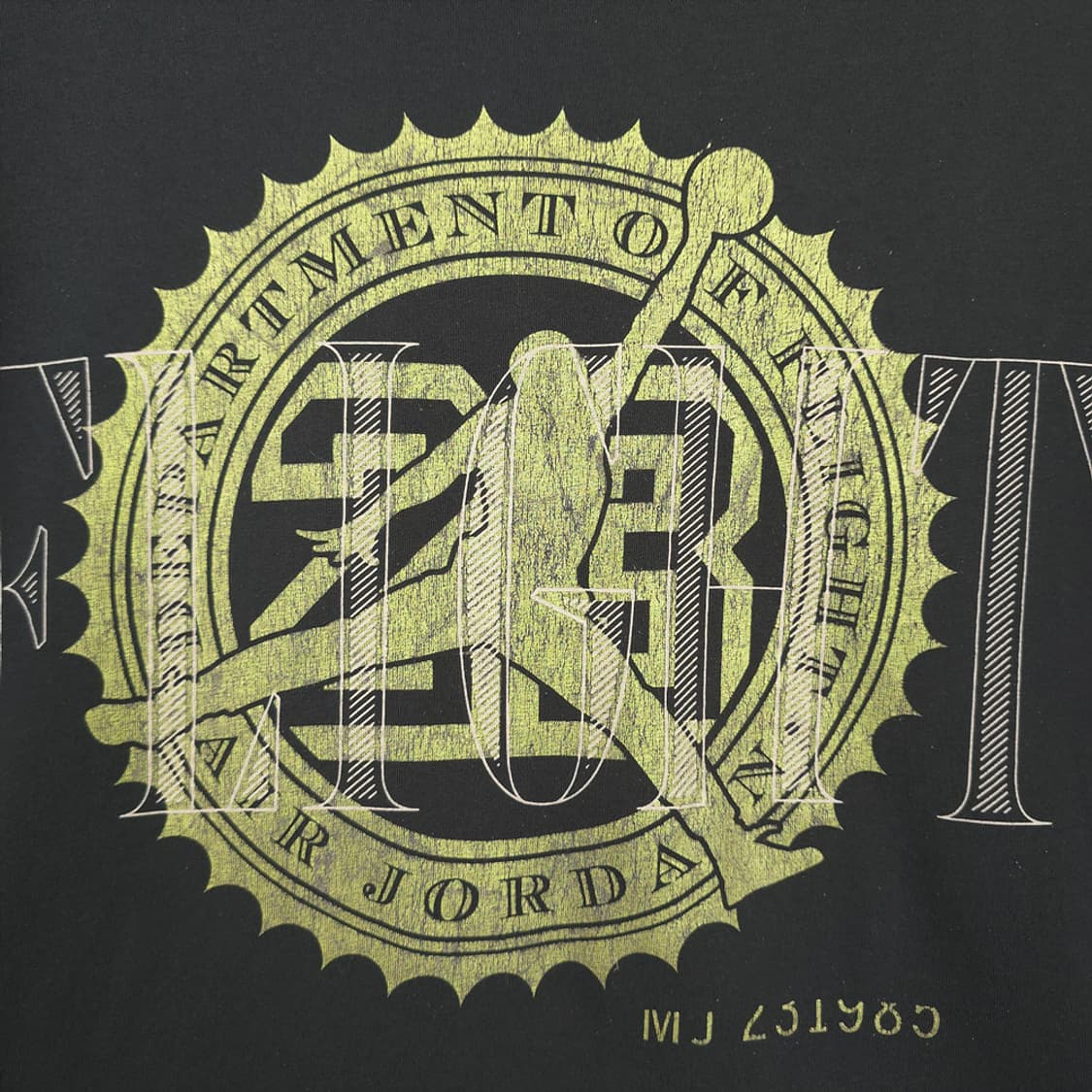 조던 JORDAN 그래픽 프린팅 반팔티셔츠 블랙 105(L) 상품이미지3