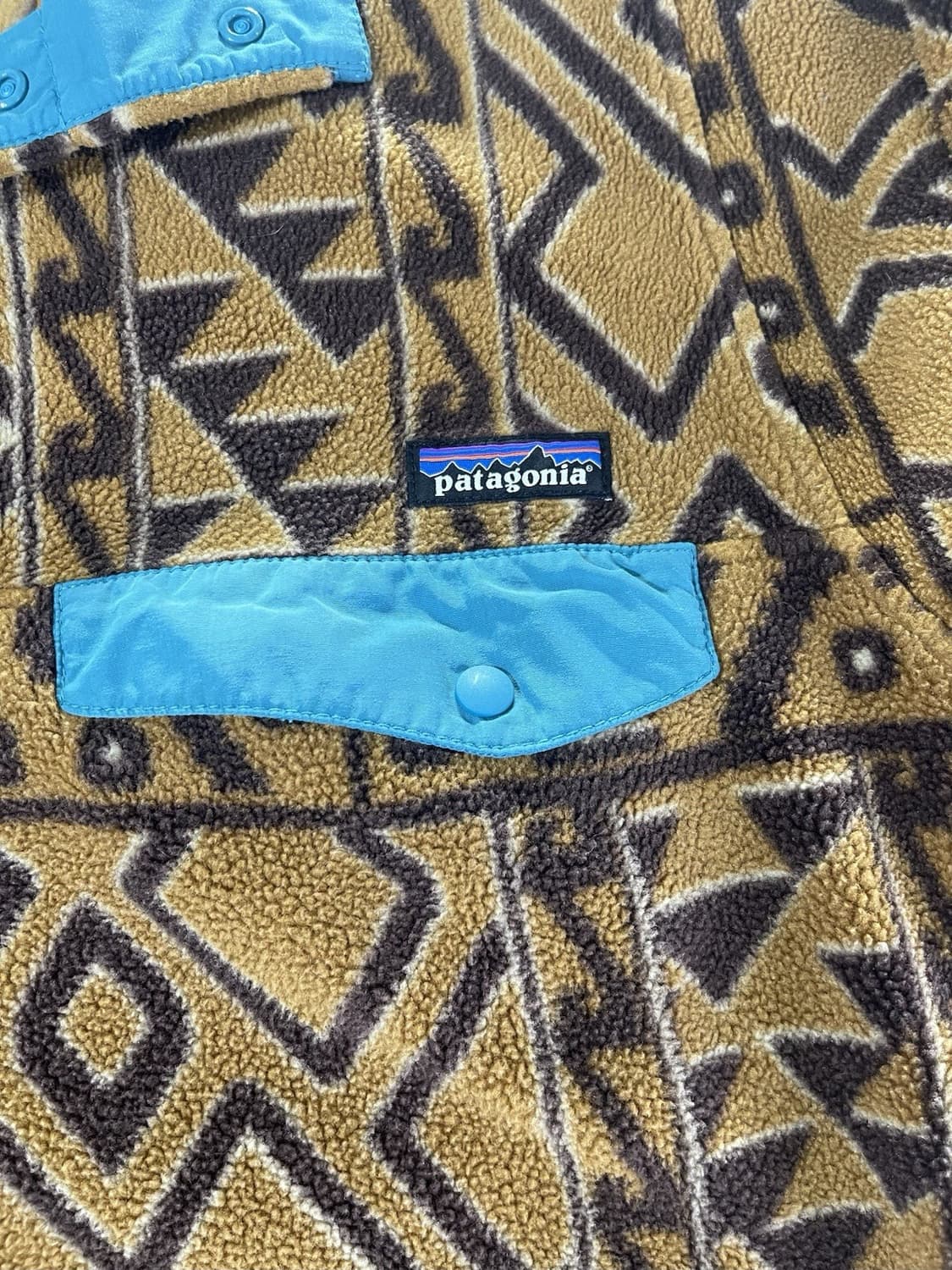 10s 파타고니아 신칠라 스냅-T 아즈텍 패턴 상품이미지3