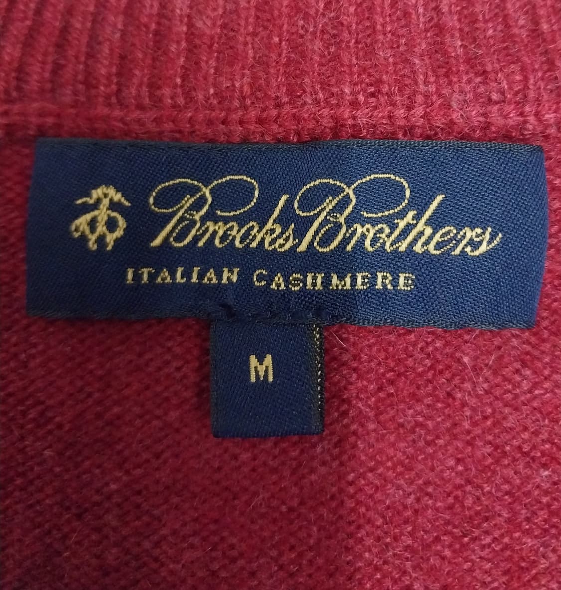 브룩스 브라더스 캐시미어 아가일 V넥 니트 95 상품이미지3