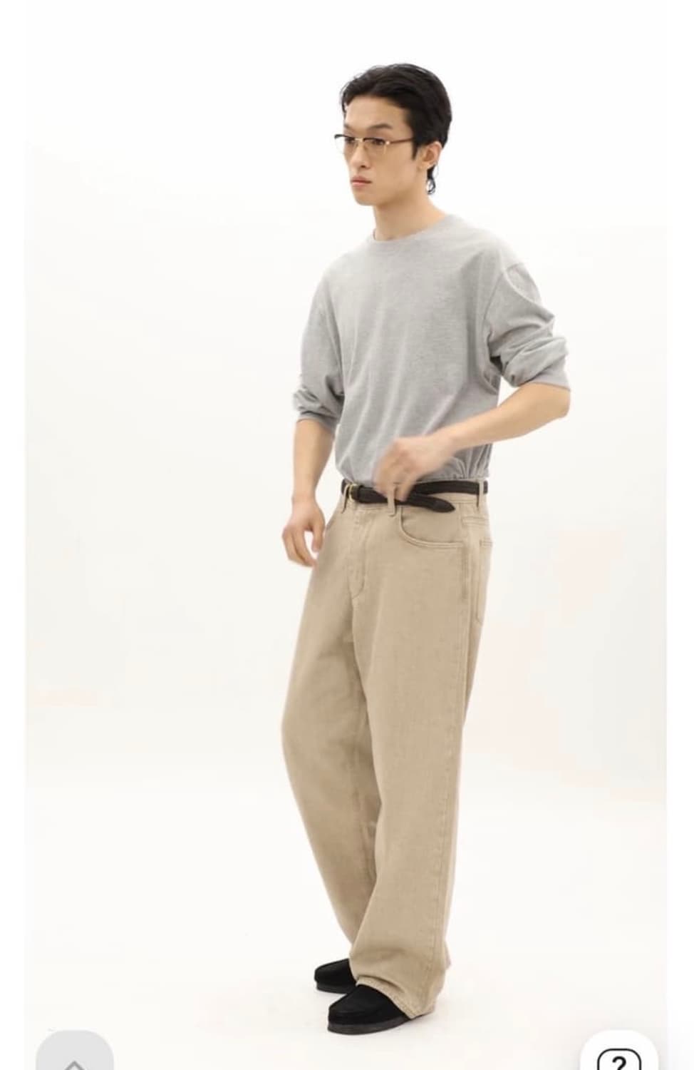 유스 와이드 데님 상품이미지1