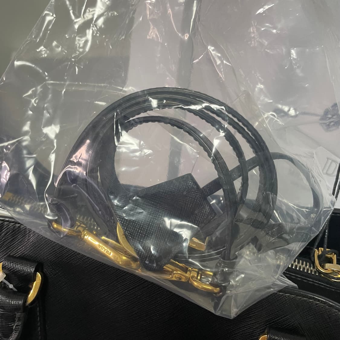 프라다 사피아노 갤러리아 토트백 블랙 상품이미지8