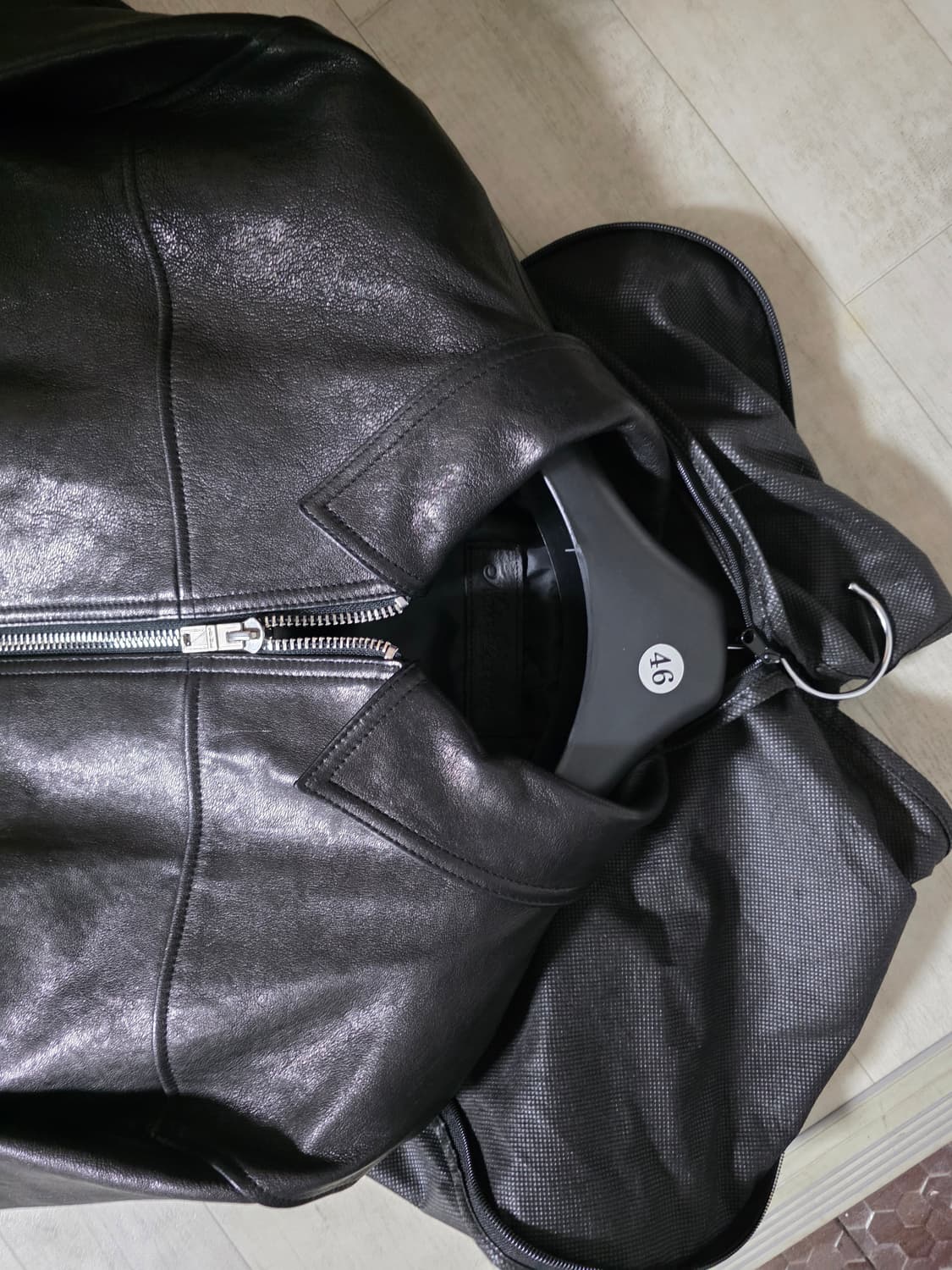 느와르라르메스 스탠다드 램스킨 자켓 46 상품이미지3